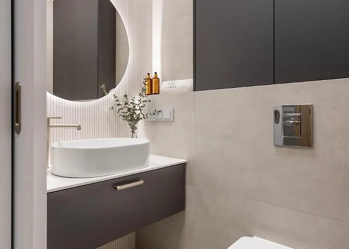 Lägenhet Flatbook-granaria Premium With Sauna In The Center Gdańsk